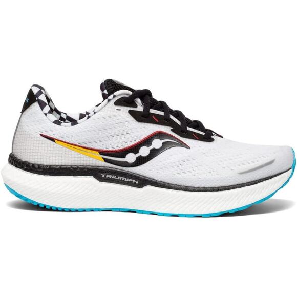 Saucony Triumph 19 Reverie-WHITE NOIR (White)-Size 7 D (M)-NNTNB-S66 main image 4